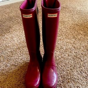 Hunter rain boots